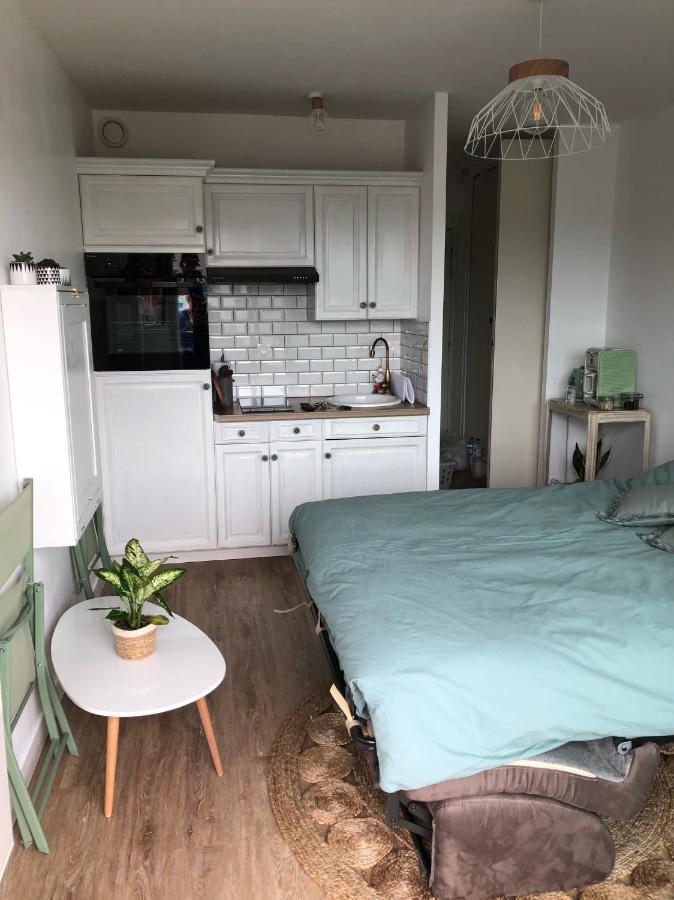 Vue Mer Et Garage Prive, Studio Balcon Plein Sud Wimereux Exteriör bild