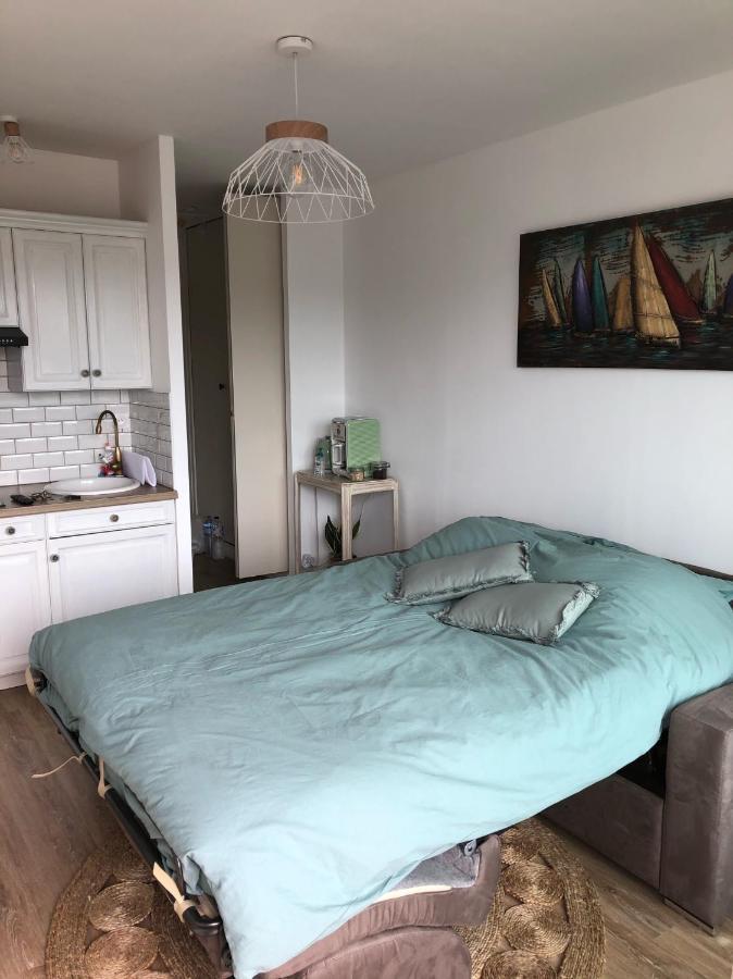 Vue Mer Et Garage Prive, Studio Balcon Plein Sud Wimereux Exteriör bild
